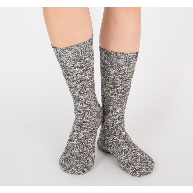 Chaussette Femme Chaussettes Hiver Antidérapantes PUTUO - Lot De 5 Paires Taille 35-41 - Chaussettes Polaires Chauffantes Lot 5 Paires Taille 35-41
