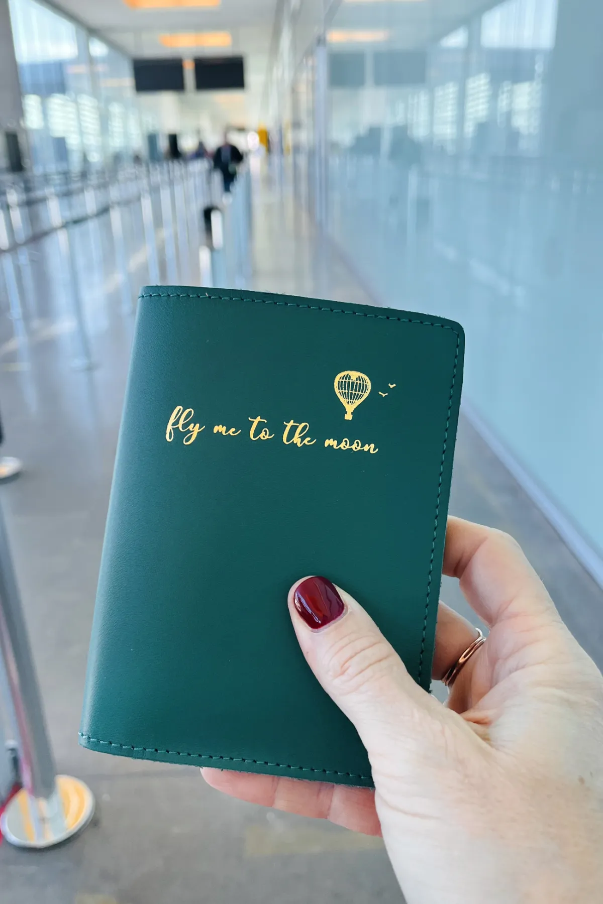 Protège Passeport - Teal (bleu/vert)