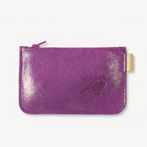Porte monnaie pailleté - Violette