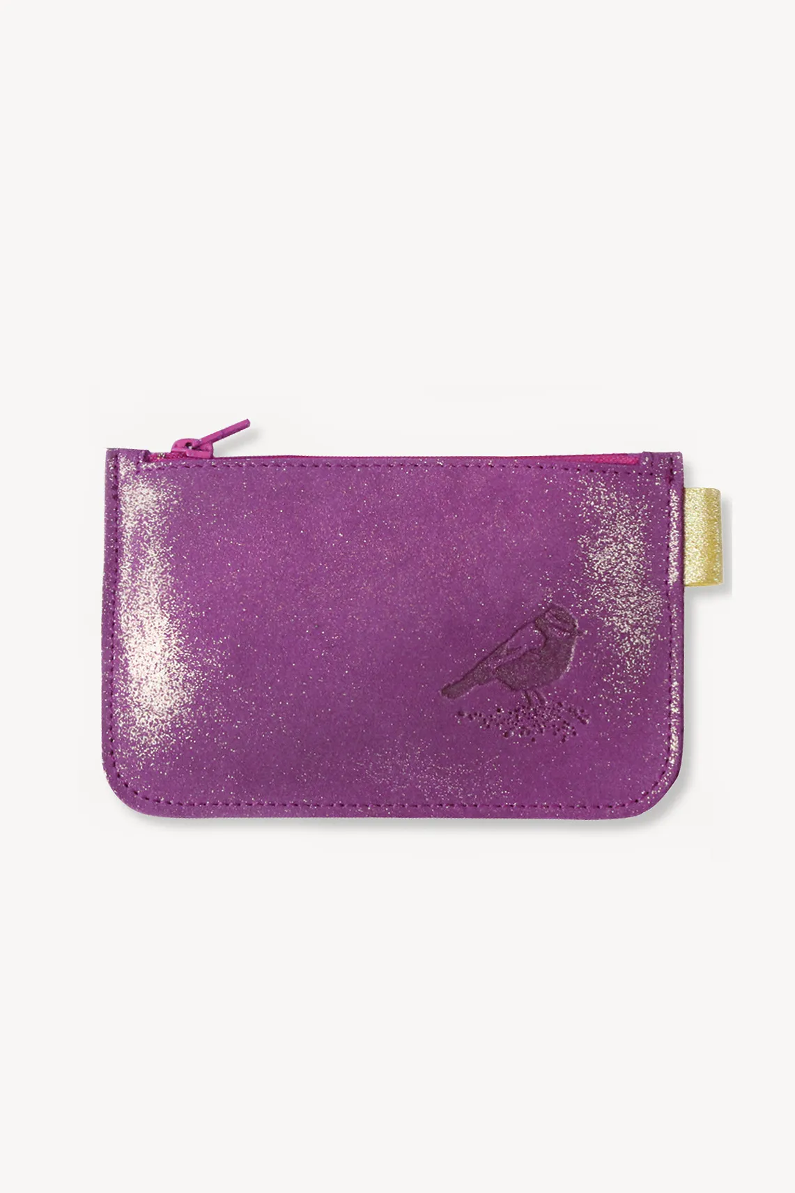 Porte monnaie pailleté - Violette