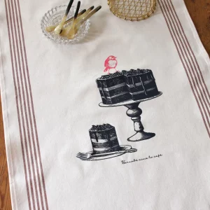 Torchon de cuisine - Sérigraphié "Pâtisserie"