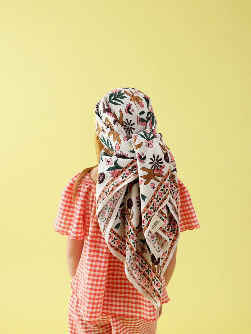 Foulard - Matis Corail (100cm)
