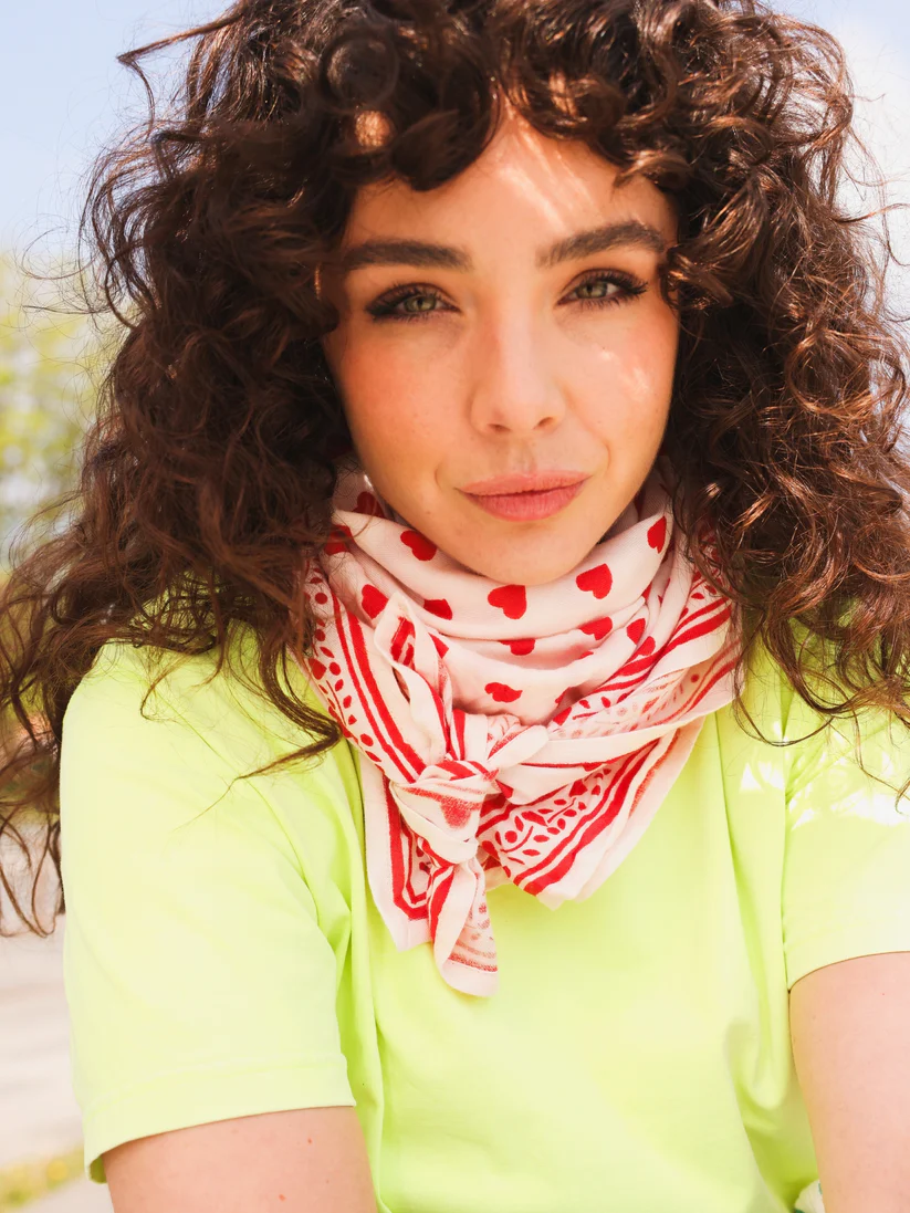 Foulard - Love Cherry (100cm)