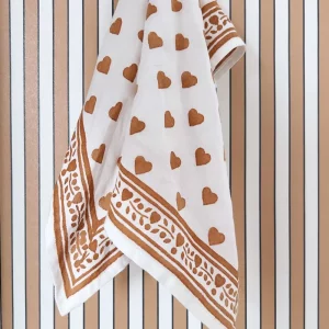 Foulard - Love Cannelle (100cm)