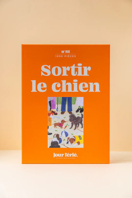 Puzzle 1000 pièces - Sortir le chien – Image 2
