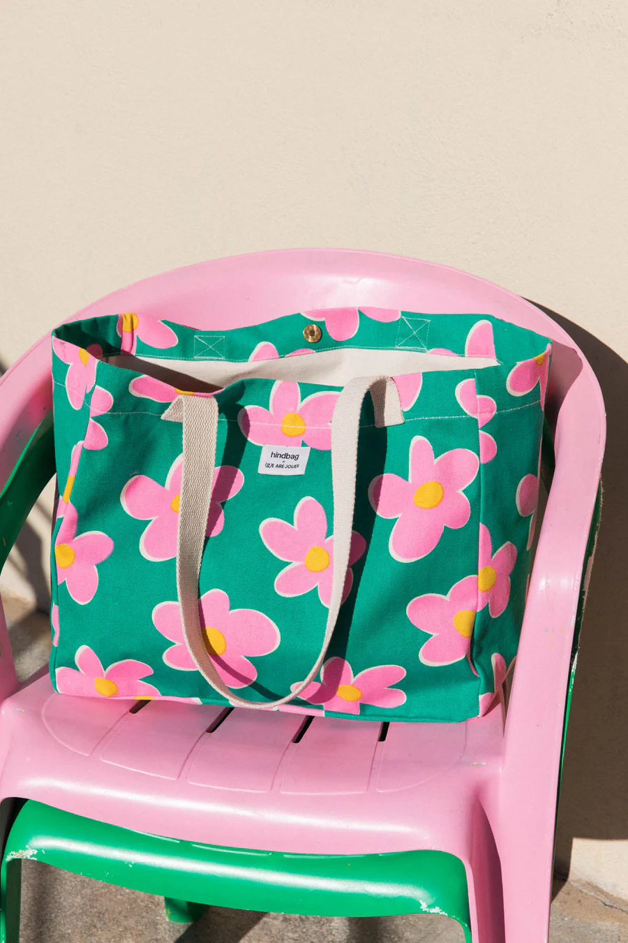 Sac cabas - Claude Big Flowers - Hindbag x WAJ – Image 2