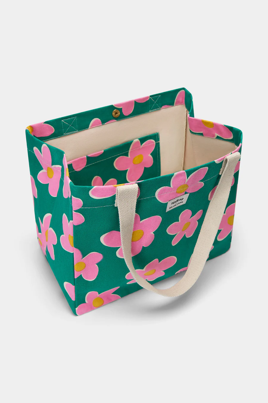 Sac cabas - Claude Big Flowers - Hindbag x WAJ – Image 4