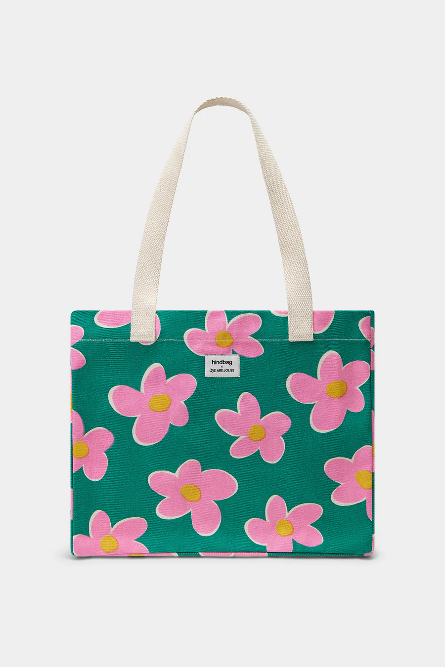 Sac cabas - Claude Big Flowers - Hindbag x WAJ – Image 3
