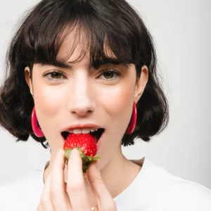 Boucles d'Oreilles Ginza - Fuchsia
