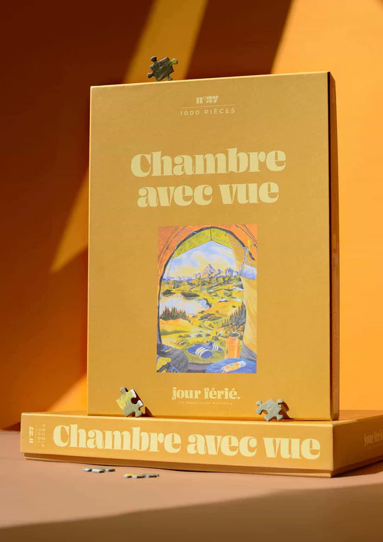 Puzzle 1000 pièces - Chambre avec vue