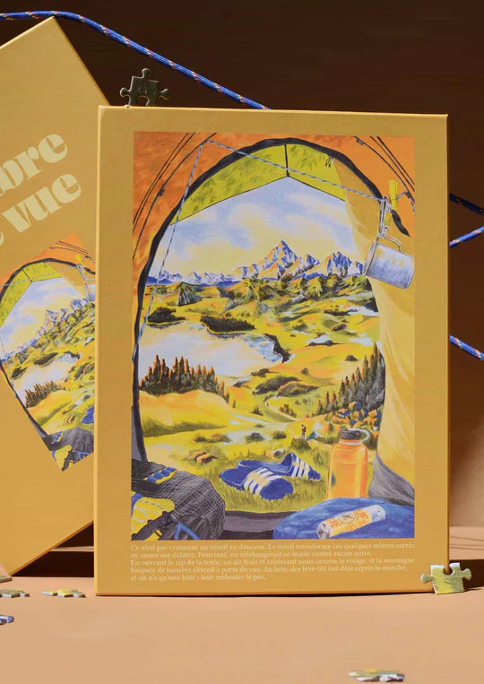 Puzzle 1000 pièces - Chambre avec vue – Image 3