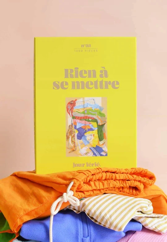 Puzzle 1000 pièces - Rien à se mettre