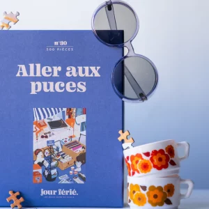 Puzzle 500 pièces - Aller aux puces